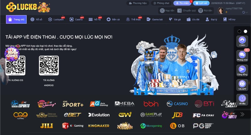 Người chơi tải app về smartphone cược tiện lợi hơn