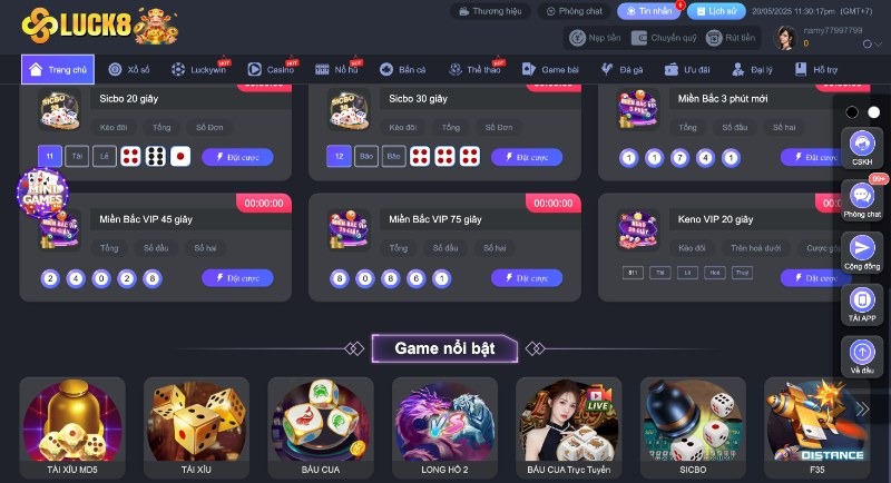 Nhà cái Luck8 được xây dựng chỉn chu mang đến hội viên chất lượng tốt nhất 