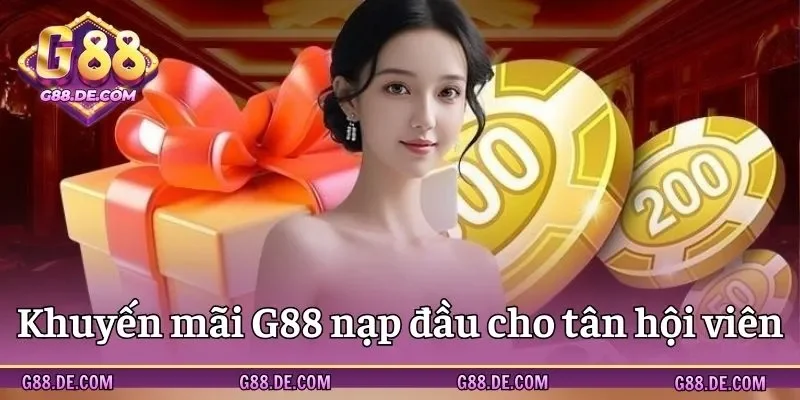 Khuyến mãi G88 nạp đầu